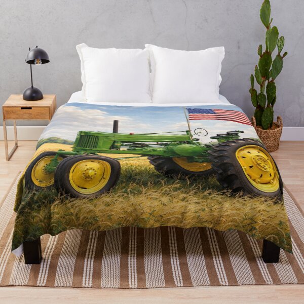 Item preview, Tractor with American Flag designed and sold by DGS Creative Designs.