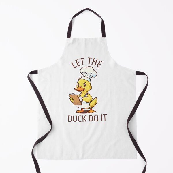 Item preview, Let The Duck Do It - Funny "Let Him Cook" Chef Duck designed and sold by Got2BSnazzy.