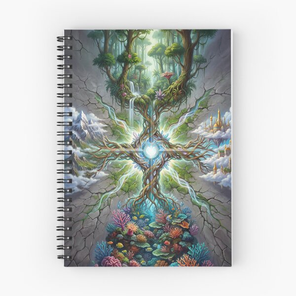 Item preview, Centre | Sacred Circuits Glyph #1 – Surreal & Nature Art - Vertical designed and sold by FreqEncodedArt.