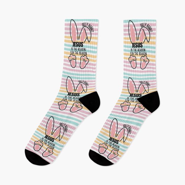 Item preview, Silly Rabbit, The Reason For The Season, He Is Risen, Easter Is For Jesus, Bunny Outline, Stripes designed and sold by Forevermore.