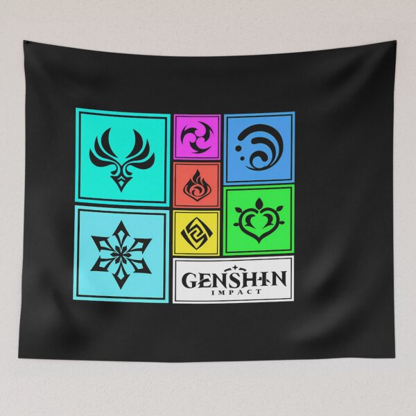 Item preview,  Genshin Impact Elements designed and sold by Athandart.