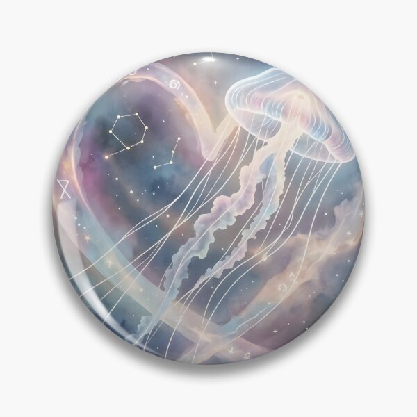 Item preview, Celestial Jellyfish and an Ephemeral Heart designed and sold by SeaJayEmmm.