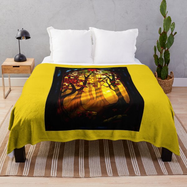 Item preview, Sunbeam Forest Stained Glass designed and sold by Sachie's Studio.