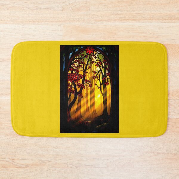 Item preview, Sunbeam Forest Stained Glass designed and sold by Sachie's Studio.