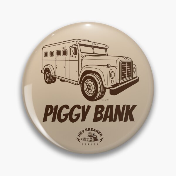 Item preview, Piggy Bank – CB Slang Armored Truck designed and sold by Automotive Art by Greg.