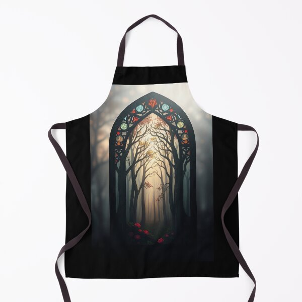 Item preview, Hazy Forest Stained Glass designed and sold by Sachie's Studio.