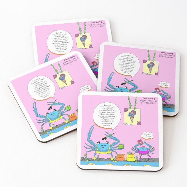 Item preview, Decluttering - Three Blind Mice designed and sold by tuneinwithamy.