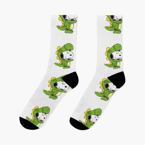 Item preview, Cute Snoopy in Green Dinosaur Onesie designed and sold by sonkpr.