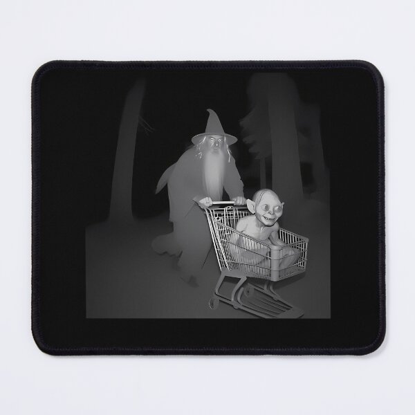Item preview,  Grey Wizard Pushing Gollum Meme designed and sold by xAcidAlicex.