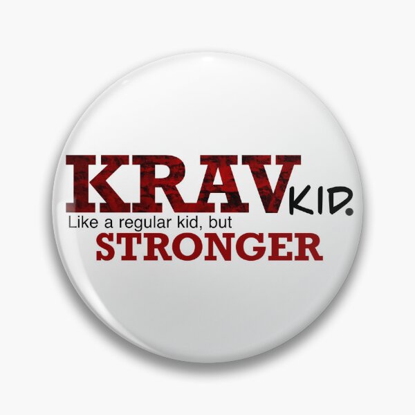 Item preview, Krav Kid = Stronger (red) designed and sold by kelly-mcmillon.