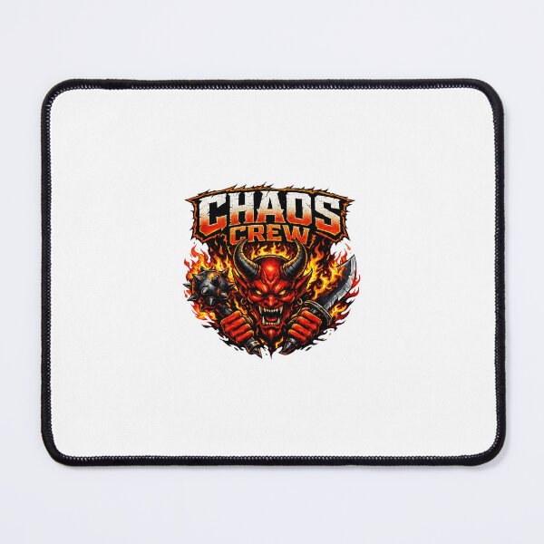 Item preview, CHAOS CREW – Fiery Demon Streetwear Design designed and sold by STikerS/.