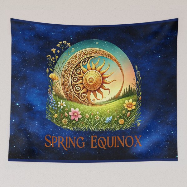 Item preview, Spring Equinox — Balance, Blossoms, and the Turning of the Light designed and sold by MysticOzzy.