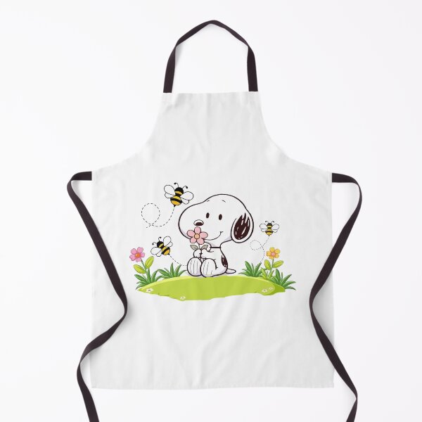 Item preview, Snoopy Playing with Bees in the Meadow designed and sold by sonkpr.
