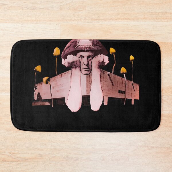 Item preview, Aleister Crowley Collage Mushrooms designed and sold by Akshay Kshirsagar.