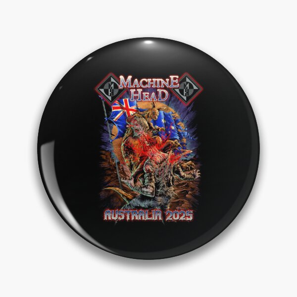 Item preview, Machine Head Australia Tour 2025 designed and sold by Violastark.