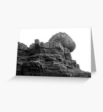 EDGE OF EARTH Greeting Card