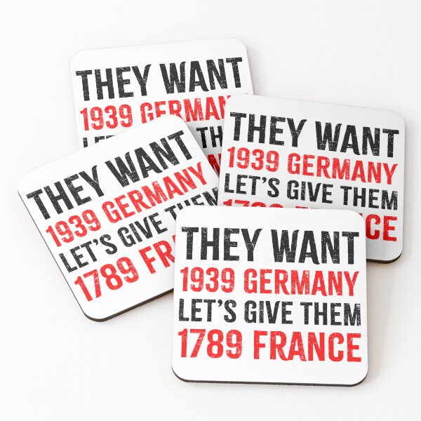 Item preview, They Want 1939 Germany Let’s Give Them 1789 France - Anti Fascist Activist designed and sold by PixVib.