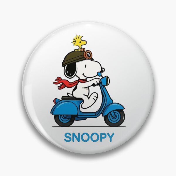 Item preview, Snoopy and Woodstock Blue Scooter Adventure designed and sold by sonkpr.