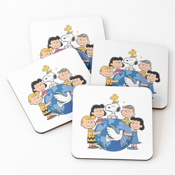 Item preview, Peanuts Gang Peace and Love for the World designed and sold by sonkpr.