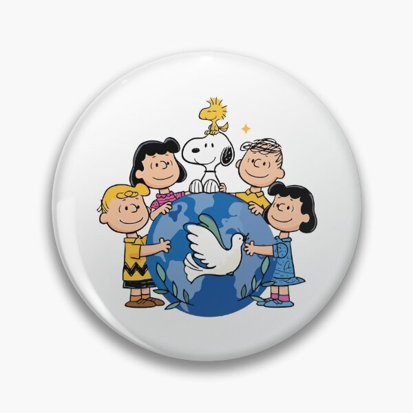 Item preview, Peanuts Gang Peace and Love for the World designed and sold by sonkpr.