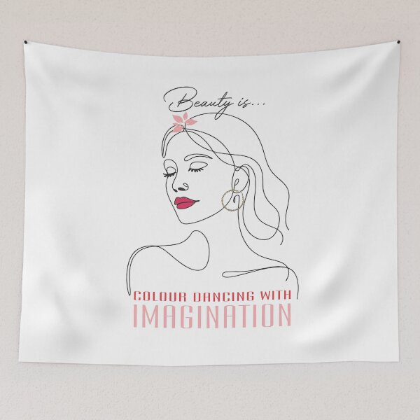 Item preview, "Beauty is..." Collection, Color dancing with imagination designed and sold by ArtGMerch.