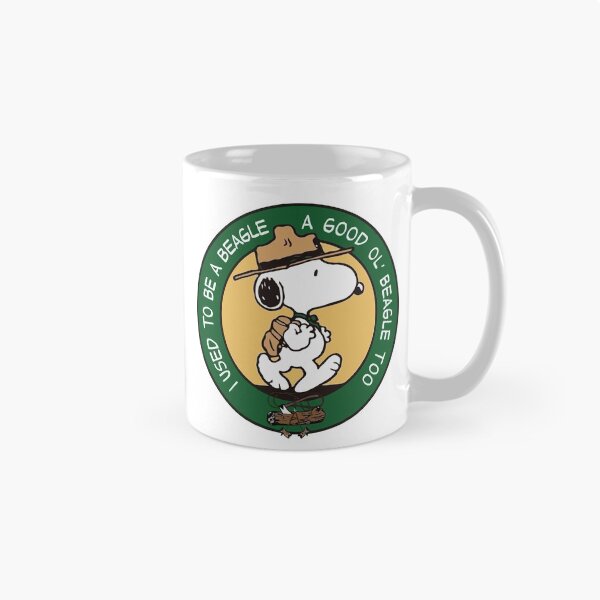 Item preview, Snoopy Beagle Scout Camping Badge designed and sold by sonkpr.