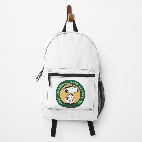 Item preview, Snoopy Beagle Scout Camping Badge designed and sold by sonkpr.