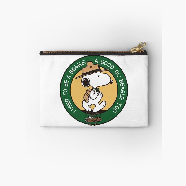 Item preview, Snoopy Beagle Scout Camping Badge designed and sold by sonkpr.