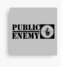 public enemy logo Canvas Print