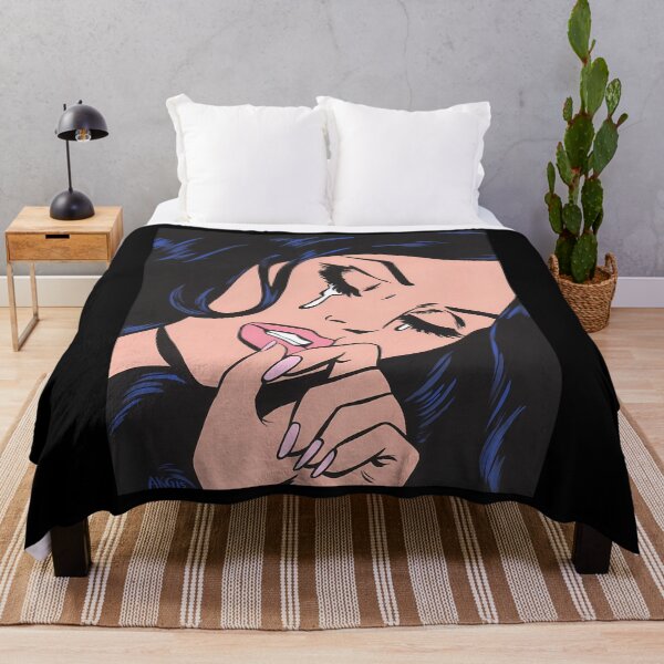 Item preview, Black Hair Crying Comic Girl designed and sold by Akshay Kshirsagar.