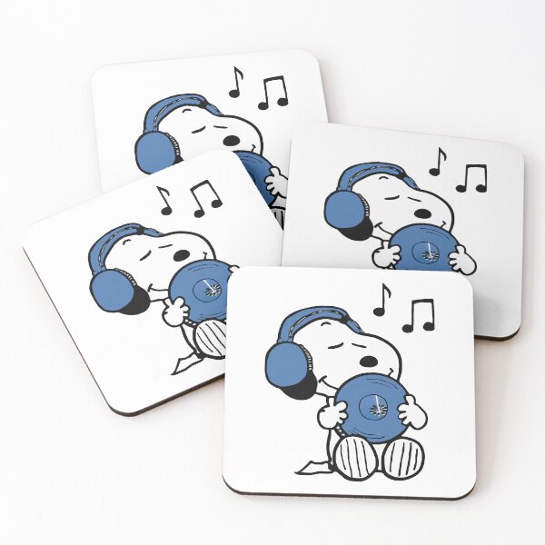 Item preview, Snoopy Vinyl Music Lover - Chill Vibes designed and sold by sonkpr.
