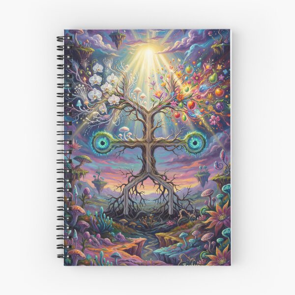 Item preview, Realize | Sacred Circuits Glyph #11 – Surreal Visionary Awakening Art designed and sold by FreqEncodedArt.