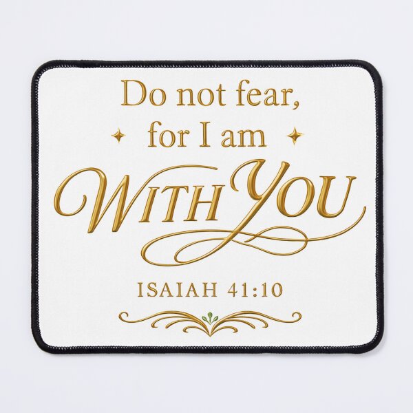 Item preview, Do Not Fear For I Am With You – Isaiah 41:10 Bible Verse designed and sold by Blessed Digital Prints.