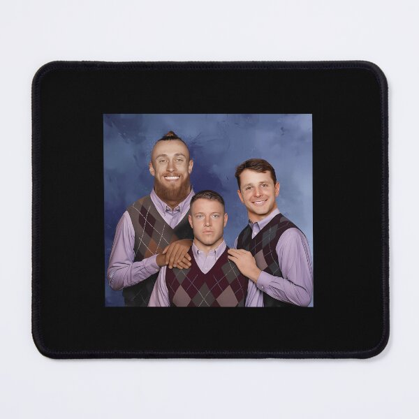 Item preview, Christian Mccaffrey George Kittle Brock Prudy Step Brothers Football San Francisco Football designed and sold by Bheast101.