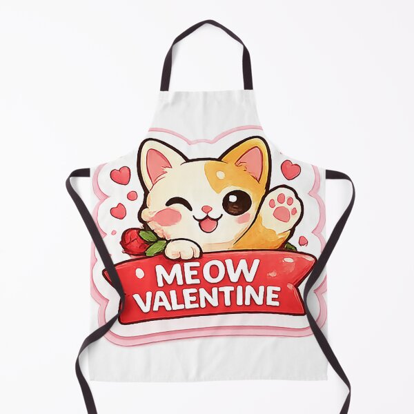 Item preview, ?? MEOW VALENTINE – Cute Cat Valentine Gift ? designed and sold by AestheticLoveArt.