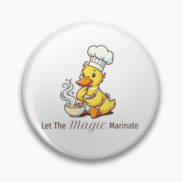Item preview, Let The Magic Marinate Chef Duck Gift For Cooks designed and sold by Got2BSnazzy.