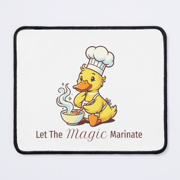 Item preview, Let The Magic Marinate Chef Duck Gift For Cooks designed and sold by Got2BSnazzy.