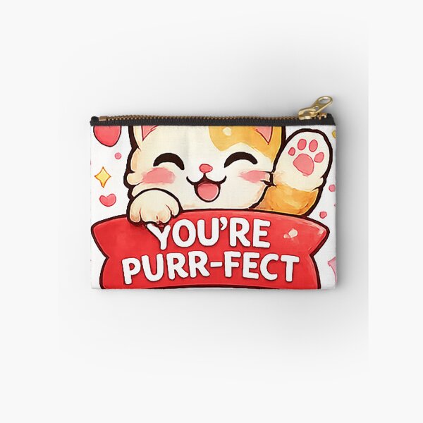 Item preview, ?? YOU’RE PURR-FECT – Cute Cat Valentine Gift designed and sold by AestheticLoveArt.