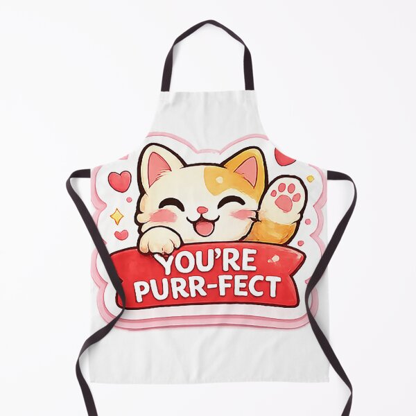 Item preview, ?? YOU’RE PURR-FECT – Cute Cat Valentine Gift designed and sold by AestheticLoveArt.