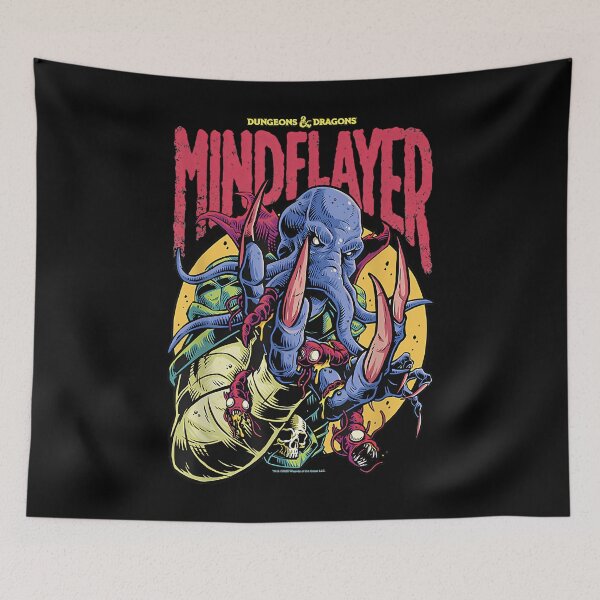 Item preview, Dungeons & Dragons Mindflayer Logo designed and sold by OttilieFalk.