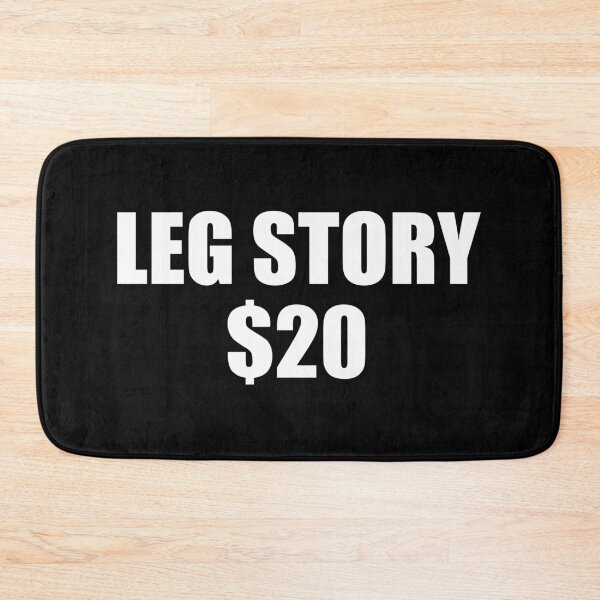 Item preview, Amputee Leg Story Humor Funny Quote - Leg Story 20$ designed and sold by ishanaveraty.