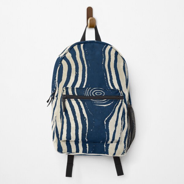 Item preview, Indigo Tides and Ripple Lines designed and sold by trajeado14.