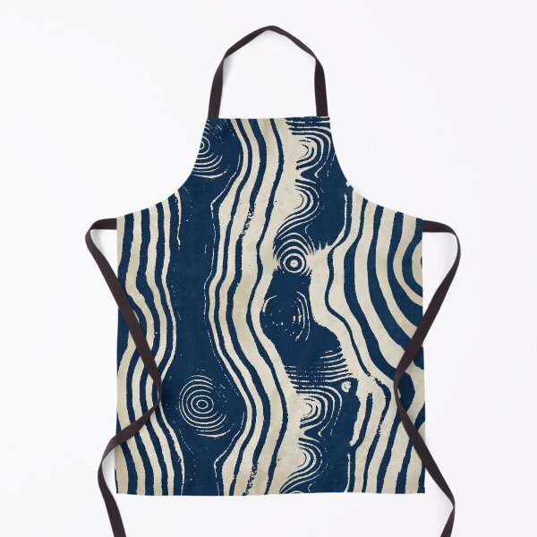 Item preview, Indigo Tides and Ripple Lines designed and sold by trajeado14.