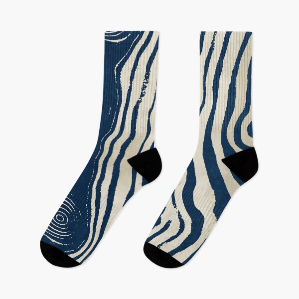 Item preview, Indigo Tides and Ripple Lines designed and sold by trajeado14.