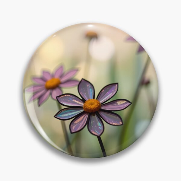 Item preview, Flower Meadow Stained Glass designed and sold by Sachie's Studio.