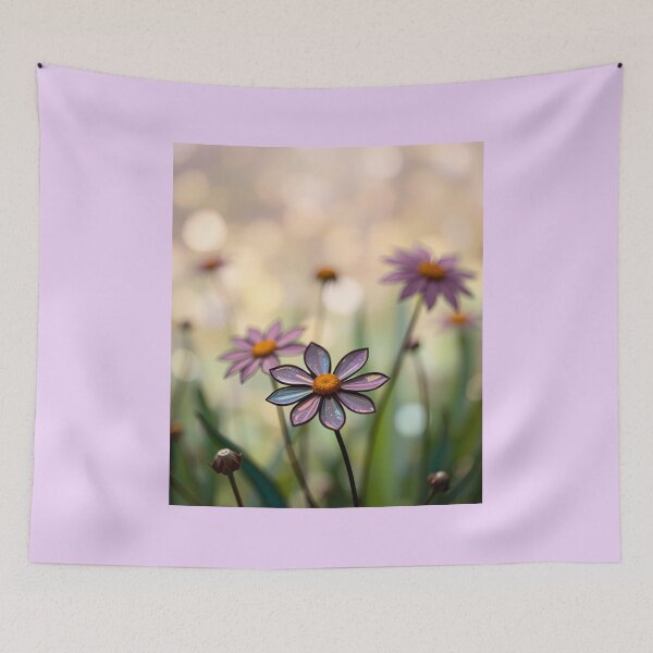 Item preview, Flower Meadow Stained Glass designed and sold by Sachie's Studio.