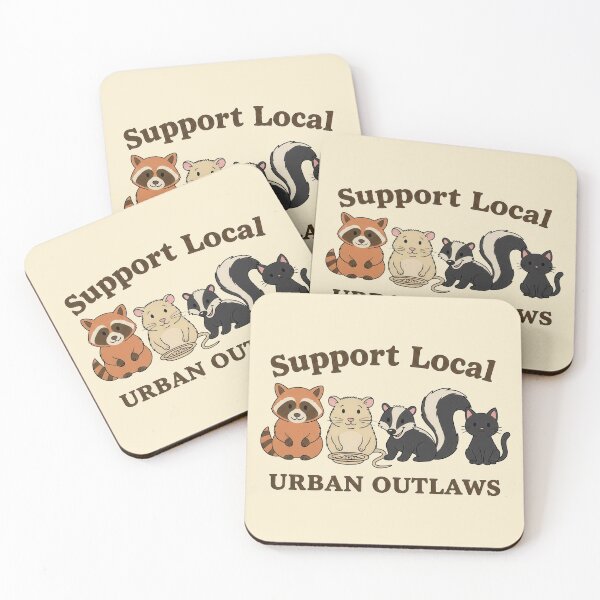 Item preview, Support local urban outlaws designed and sold by LuloCreative.