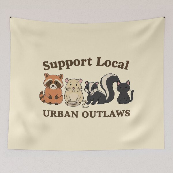 Item preview, Support local urban outlaws designed and sold by LuloCreative.