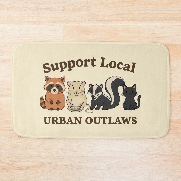 Item preview, Support local urban outlaws designed and sold by LuloCreative.