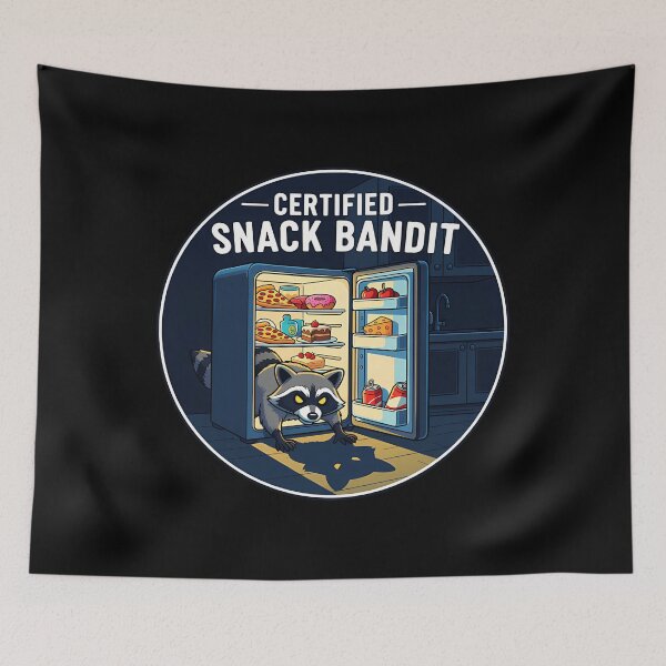 Item preview, Snack Bandit certificado designed and sold by R1neONLINEstore.